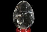 Septarian Dragon Egg Geode - Crystal Filled #88293-2